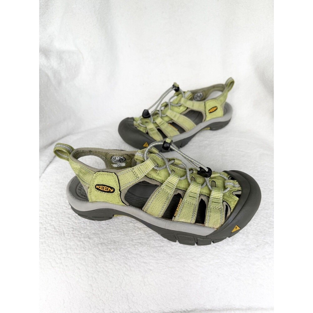 KEEN Newport H2 Womens Sz 6 Lime Green Waterproof Hiking Sports Sandals Shoes